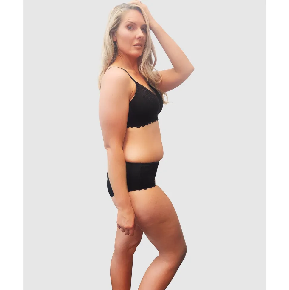 Buy Wirefree Triangle Cup Padded Lace Bra