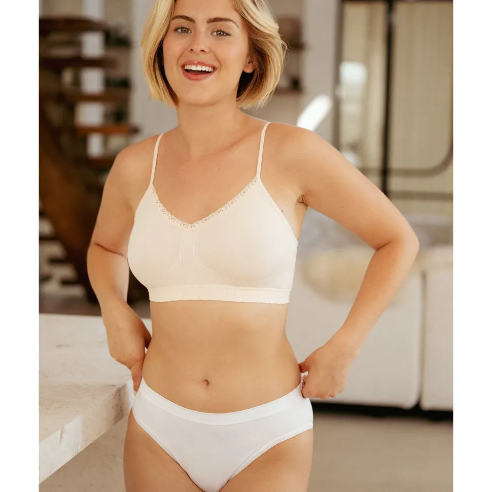 Buy Zen Attitude Crop Top Style Wirefree Bralette