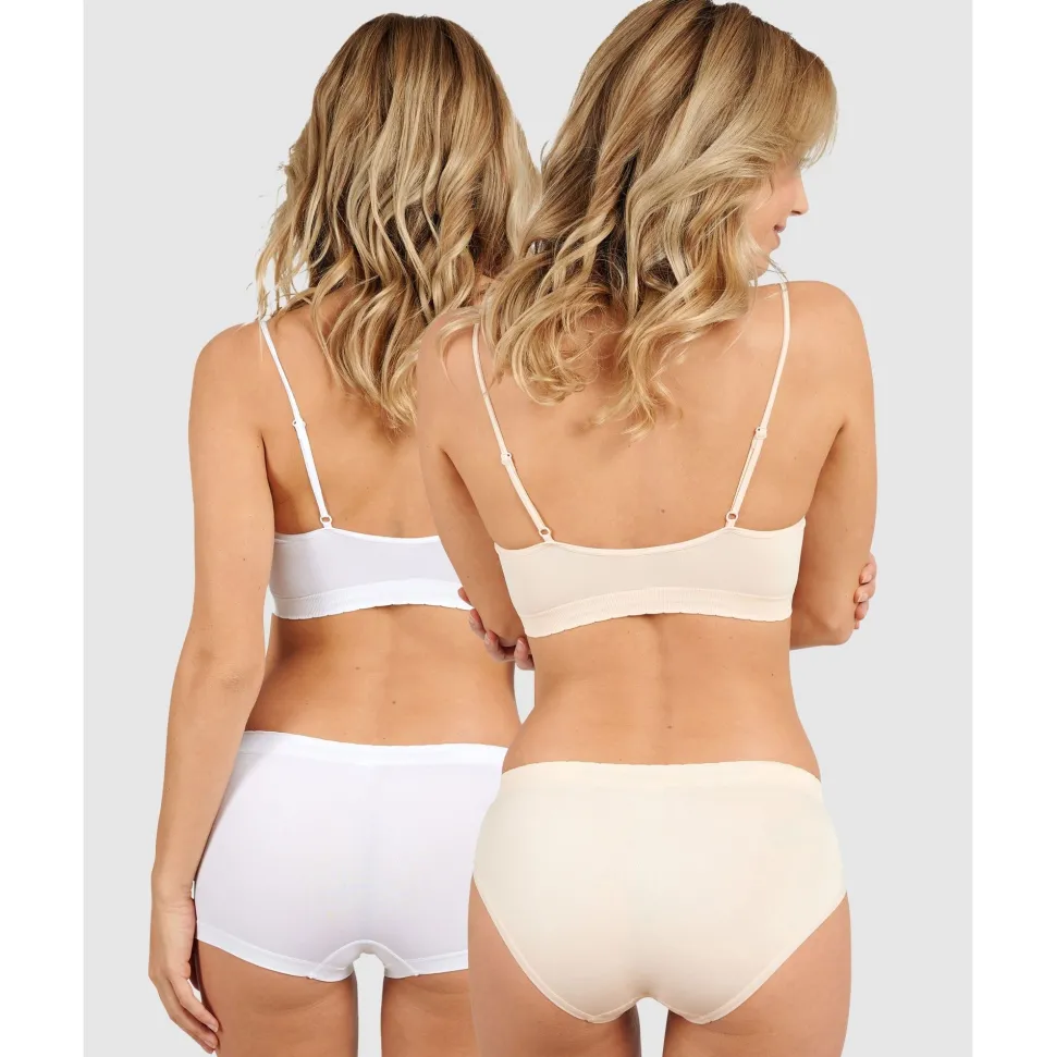 Buy Zen Attitude Crop Top Style Wirefree Bralette