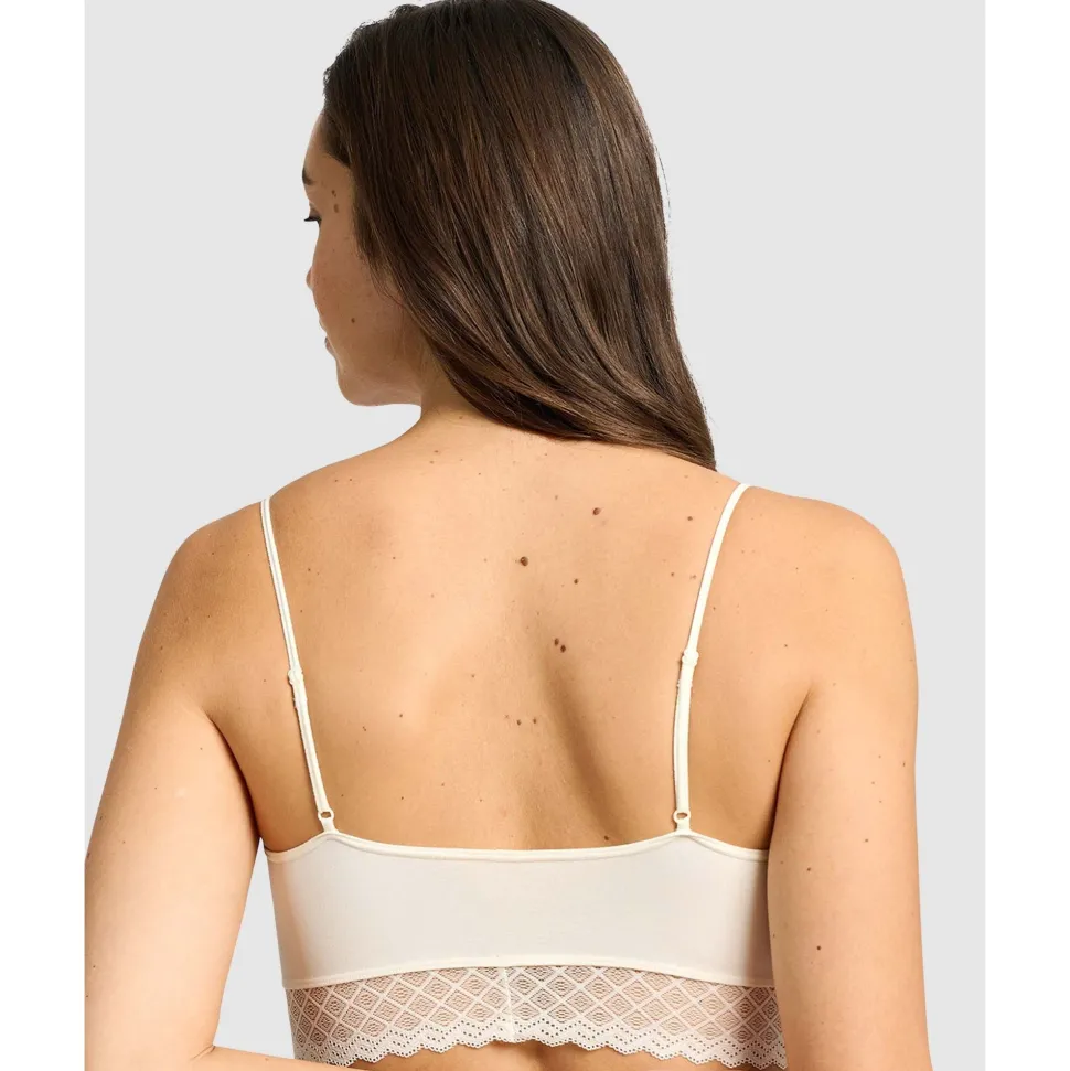 Buy Zen Dentelle Longline Wirefree Bralette with Lace