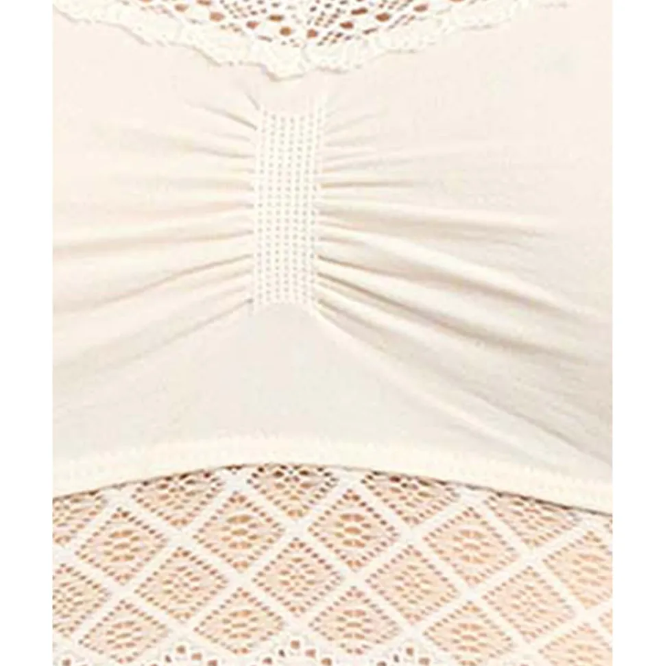 Buy Zen Dentelle Longline Wirefree Bralette with Lace